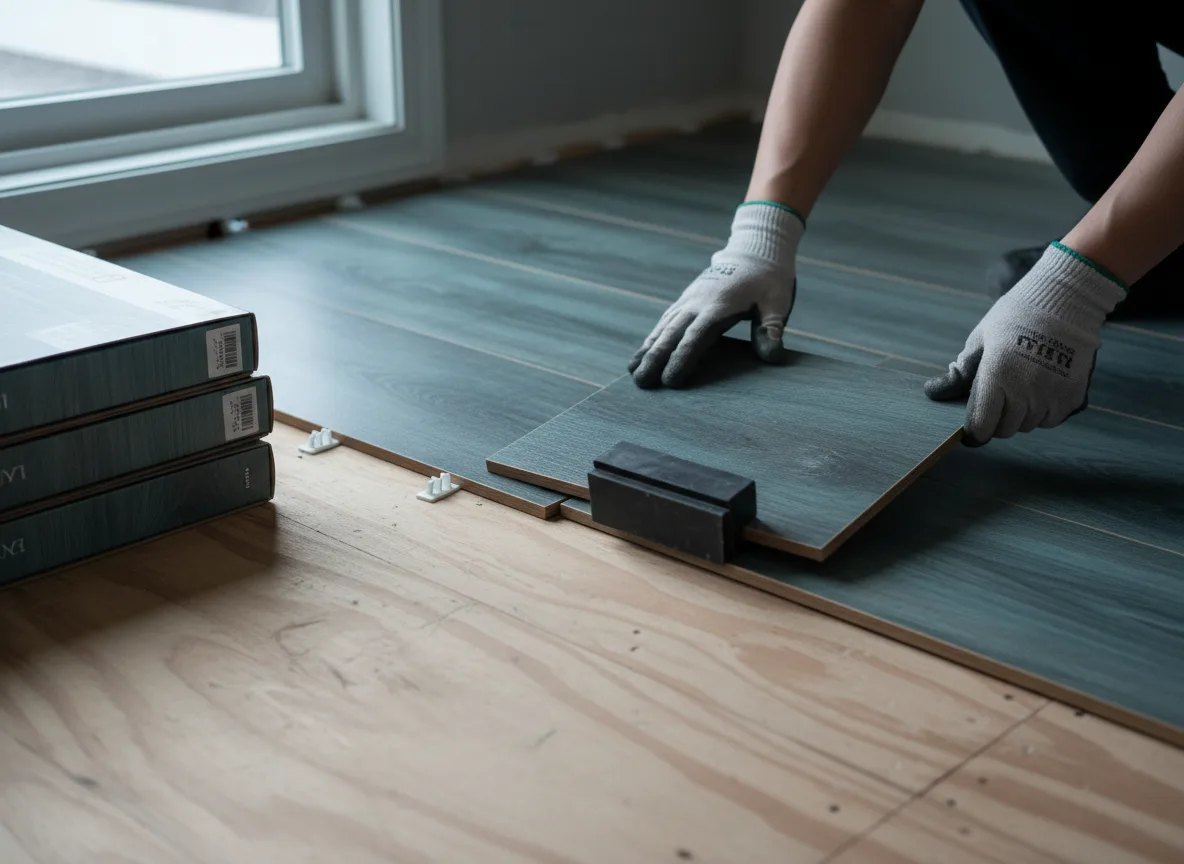 Luxury Vinyl Plank Installation company in Lansing, IA